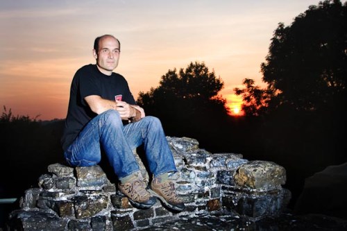 The first frame of the shoot. Graham wondering what we're shooting next...