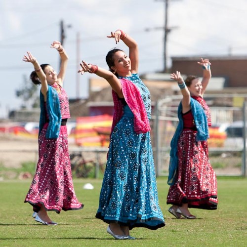 Indian Bollywood dancing...