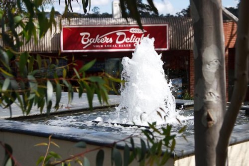 A small water fountain in Eltham.
