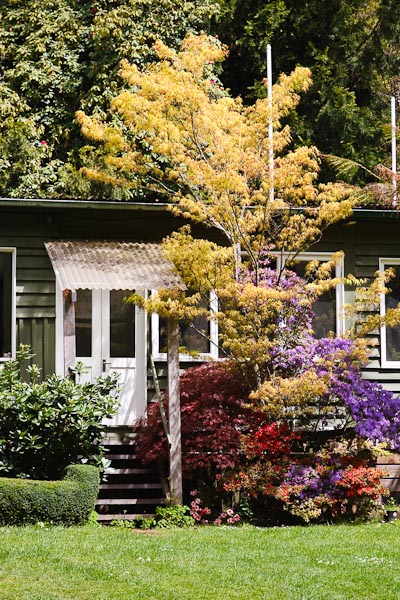 The front of the cafe...