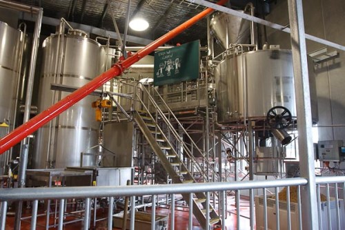 Where the beer gets made...