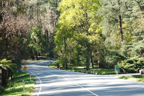 These roads are popular with motorcyclists.