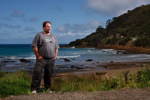 IMG_8309 I wanted to try a couple of portrait shots using flash. Photo by Barry Johnston.