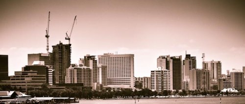 There's a lot of construction going on in Perth...