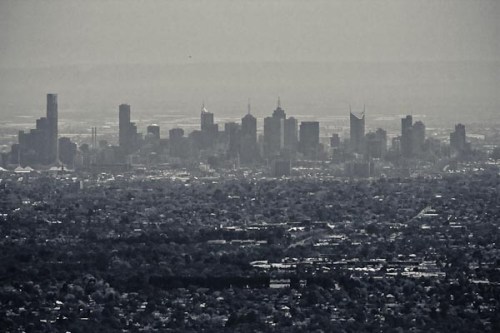 Taken with Barry's 400mm F2.8 lens! I can't even get all of the city centre in the frame! On my camera body, this is 400 x 1.6 = 640mm 35mm camera equivalent focal length.